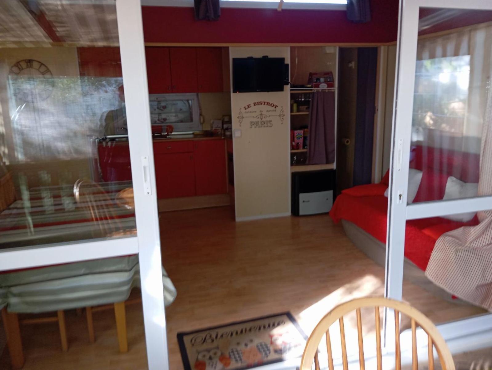 Mobil Home La Lande Mimizan-Plage Exteriör bild
